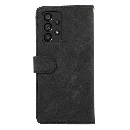 ABEEL For Samsung Galaxy A53 5G Leather Case Color Matching RFID Blocking Wallet Phone Cover