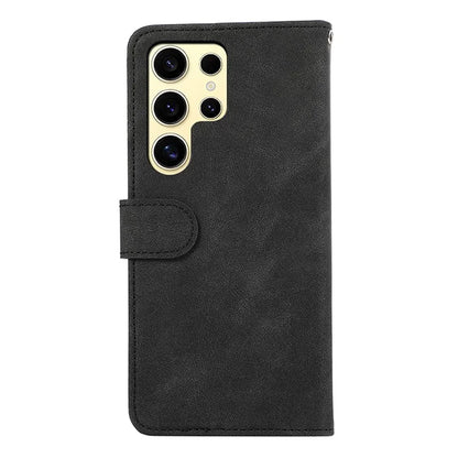 ABEEL For Samsung Galaxy S24 Ultra Magnetic Phone Case Color Matching Wallet Cover