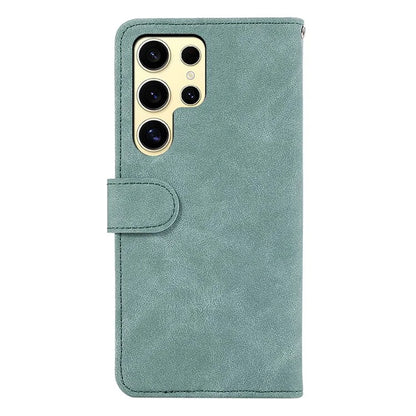 ABEEL For Samsung Galaxy S24 Ultra Magnetic Phone Case Color Matching Wallet Cover