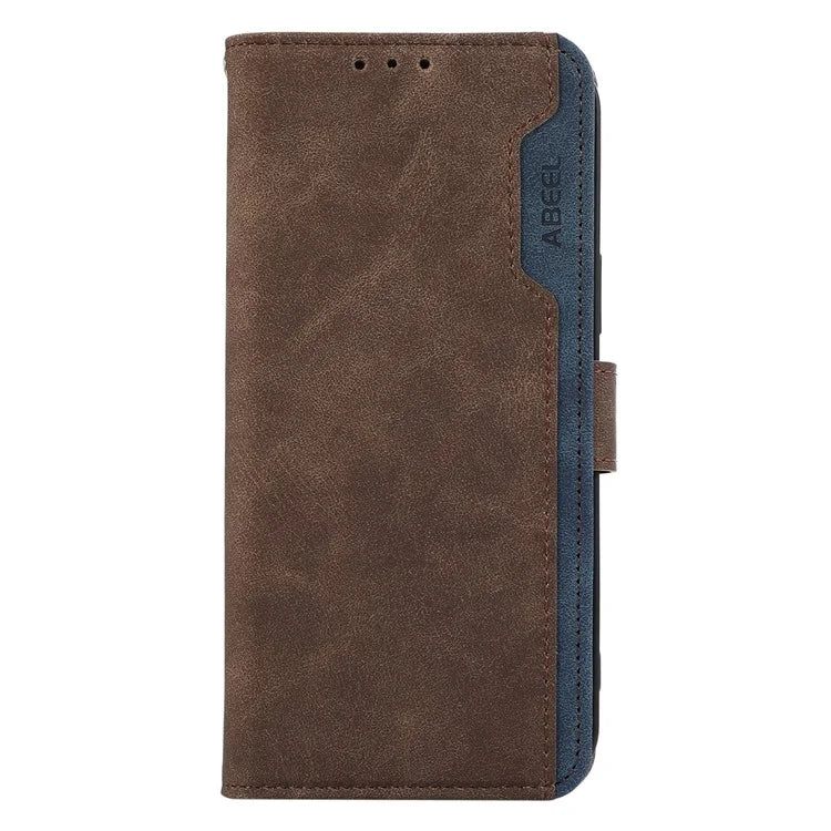 ABEEL For Samsung Galaxy S24 Ultra Magnetic Phone Case Color Matching Wallet Cover