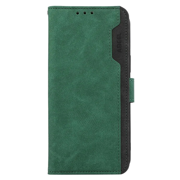 ABEEL For Samsung Galaxy A32 4G (EU Version) Wallet Phone Case PU Leather RFID Blocking Shockproof Phone Cover
