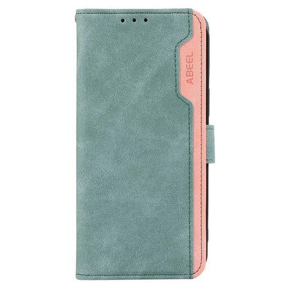 ABEEL For Samsung Galaxy A32 4G (EU Version) Wallet Phone Case PU Leather RFID Blocking Shockproof Phone Cover