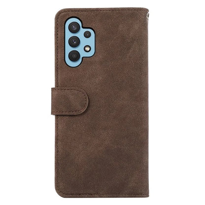 ABEEL For Samsung Galaxy A32 4G (EU Version) Wallet Phone Case PU Leather RFID Blocking Shockproof Phone Cover