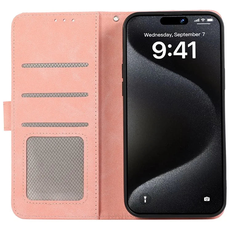 ABEEL For iPhone 15 Pro Cell Phone Cases RFID Blocking Wallet Shell