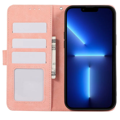 ABEEL For iPhone 13 Pro Max Case with RFID Blocking Leather Wallet Flip Folio Stand Phone Cover