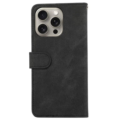 ABEEL For iPhone 13 Pro Max Case with RFID Blocking Leather Wallet Flip Folio Stand Phone Cover