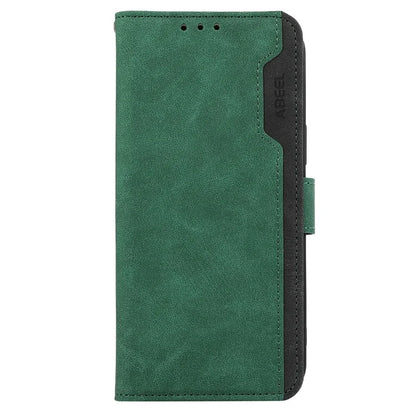 ABEEL For iPhone 13 Pro Max Case with RFID Blocking Leather Wallet Flip Folio Stand Phone Cover