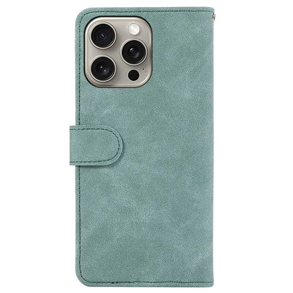 ABEEL For iPhone 13 Pro Max Case with RFID Blocking Leather Wallet Flip Folio Stand Phone Cover