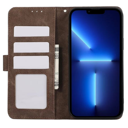ABEEL For iPhone 13 Pro Max Case with RFID Blocking Leather Wallet Flip Folio Stand Phone Cover