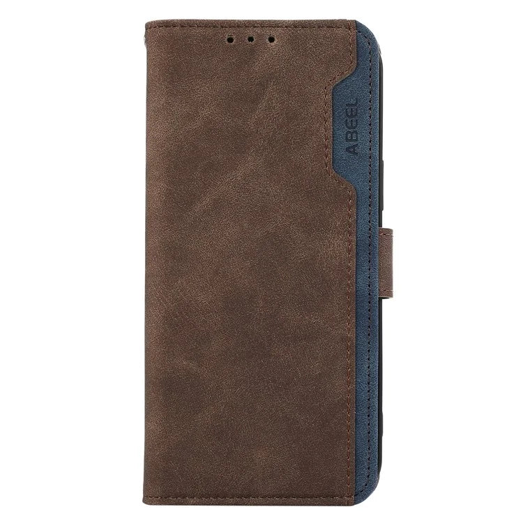 ABEEL For iPhone 13 Pro Max Case with RFID Blocking Leather Wallet Flip Folio Stand Phone Cover