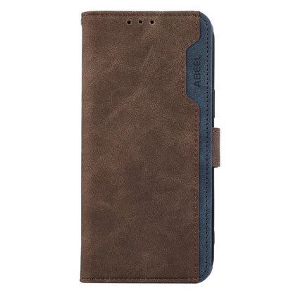 ABEEL For iPhone 13 Pro Max Case with RFID Blocking Leather Wallet Flip Folio Stand Phone Cover