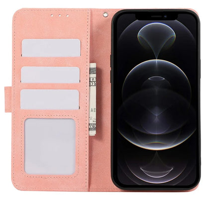 ABEEL For iPhone 12 / 12 Pro Case Color Matching RFID Blocking Leather Phone Cover with Wallet