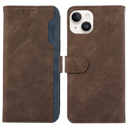 ABEEL For iPhone 15 Plus Phone Cover Color Matching RFID Blocking Card Slots Case