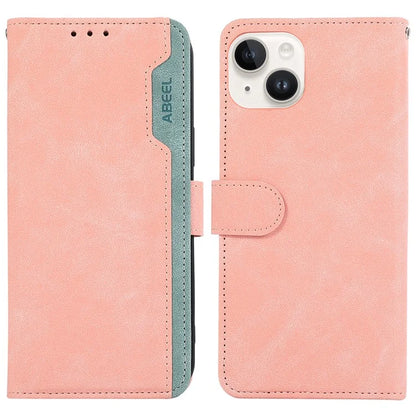 ABEEL For iPhone 15 Plus Phone Cover Color Matching RFID Blocking Card Slots Case