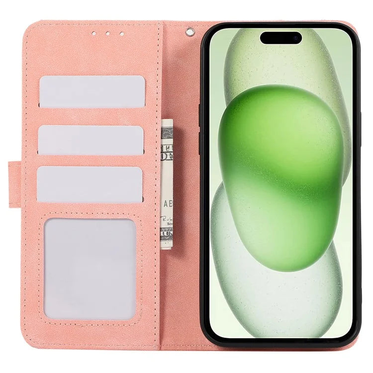 ABEEL For iPhone 15 Plus Phone Cover Color Matching RFID Blocking Card Slots Case