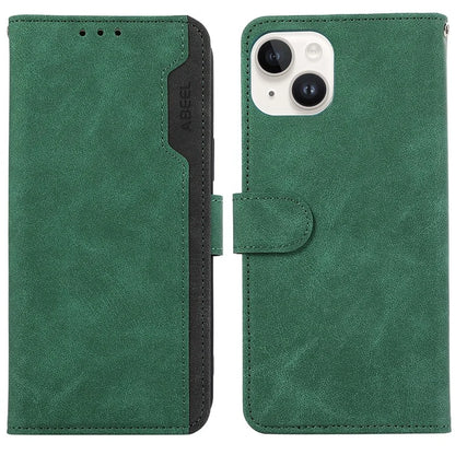 ABEEL For iPhone 15 Plus Phone Cover Color Matching RFID Blocking Card Slots Case
