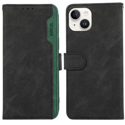 ABEEL For iPhone 15 Plus Phone Cover Color Matching RFID Blocking Card Slots Case