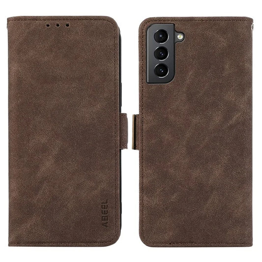 ABEEL For Samsung Galaxy S21 4G / 5G Case Wallet Leather Cover RFID Blocking Funtion