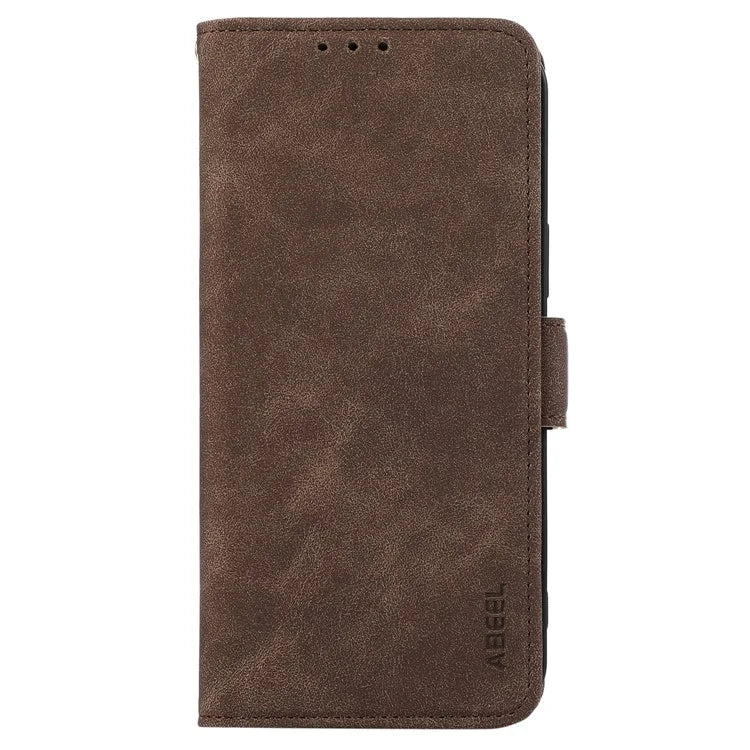 ABEEL For Samsung Galaxy S23+ Leather Case RFID Blocking Wallet Phone Cover Side Magnetic Clasp