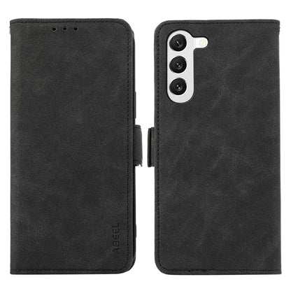 ABEEL Anti-drop Cover for Samsung Galaxy S23 Side Magnetic Clasp RFID Blocking Leather Case