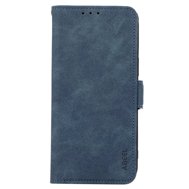 ABEEL Anti-drop Cover for Samsung Galaxy S23 Side Magnetic Clasp RFID Blocking Leather Case