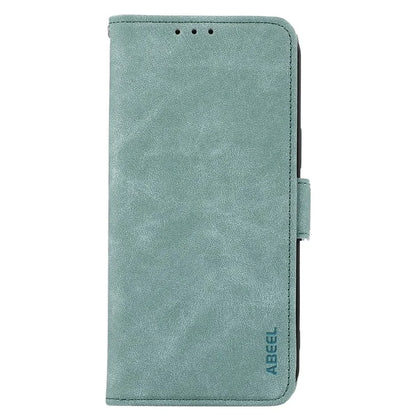 ABEEL For Samsung Galaxy Xcover7 Case Side Magnetic Closure Card Slots RFID Blocking Phone Cover