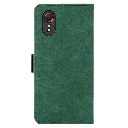 ABEEL For Samsung Galaxy Xcover7 Case Side Magnetic Closure Card Slots RFID Blocking Phone Cover