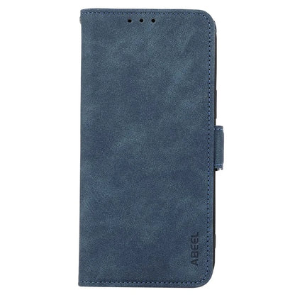 ABEEL For Samsung Galaxy S22 Ultra 5G Phone Case PU Leather Protective Cover RFID Blocking Stand