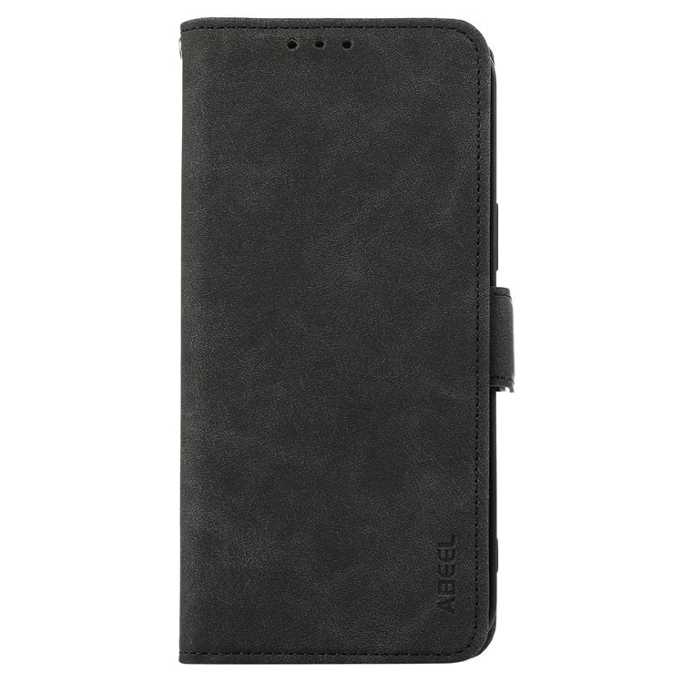 ABEEL For Samsung Galaxy S22 Ultra 5G Phone Case PU Leather Protective Cover RFID Blocking Stand