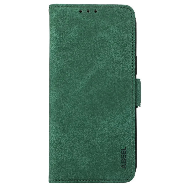 ABEEL For Samsung Galaxy S22 Ultra 5G Phone Case PU Leather Protective Cover RFID Blocking Stand
