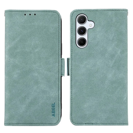 ABEEL Phone Cover for Samsung Galaxy S24 Wallet PU Leather RFID Blocking Flip Phone Stand Shell