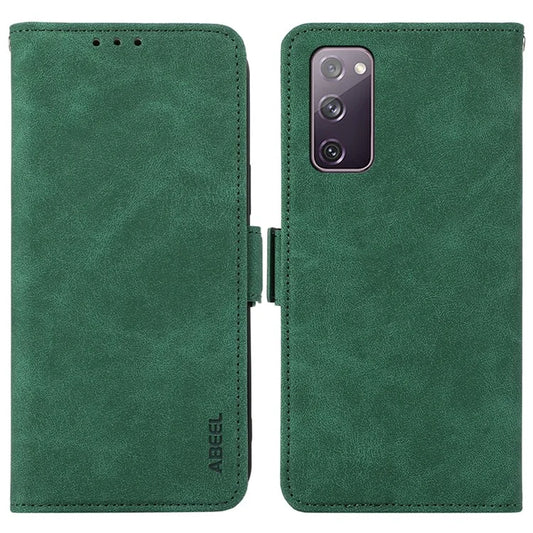 ABEEL For Samsung Galaxy S20 FE / S20 FE 5G /  S20 FE 2022 / S20 Lite Magnetic Case RFID Blocking Folio Flip Style Phone Cover