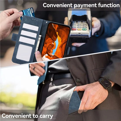 ABEEL For Samsung Galaxy S20 FE/S20 FE 5G/ S20 FE 2022/S20 Lite Magnetic Case RFID Blocking Folio Flip Style Phone Cover