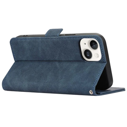 ABEEL For iPhone 14 Plus Wallet Case PU Leather RFID Blocking Phone Stand Cover