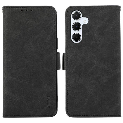 ABEEL For Samsung Galaxy A14 5G / 4G Case PU Leather Phone Cover with RFID Blocking Card Holder