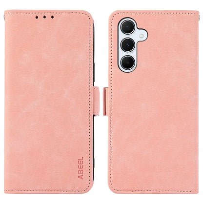ABEEL For Samsung Galaxy A15 5G Case PU Leather Flip Magnetic Buckle Wallet Phone Cover