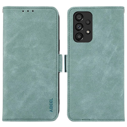 ABEEL For Samsung Galaxy A23 4G / A23 5G (Global Version) Case Side Magnetic Clasp Leather Phone Cover