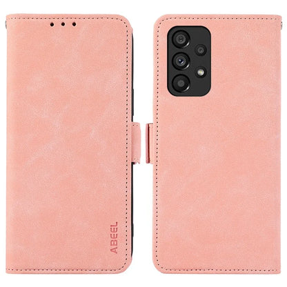 ABEEL For Samsung Galaxy A23 4G / A23 5G (Global Version) Case Side Magnetic Clasp Leather Phone Cover