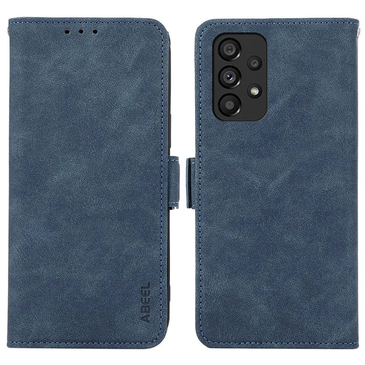 ABEEL For Samsung Galaxy A23 4G / A23 5G (Global Version) Case Side Magnetic Clasp Leather Phone Cover