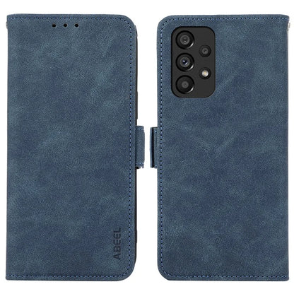 ABEEL For Samsung Galaxy A23 4G / A23 5G (Global Version) Case Side Magnetic Clasp Leather Phone Cover