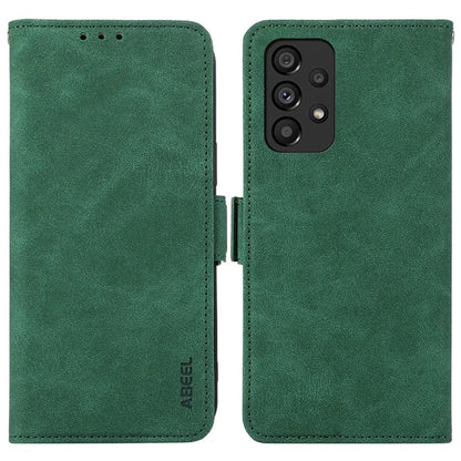ABEEL For Samsung Galaxy A23 4G / A23 5G (Global Version) Case Side Magnetic Clasp Leather Phone Cover