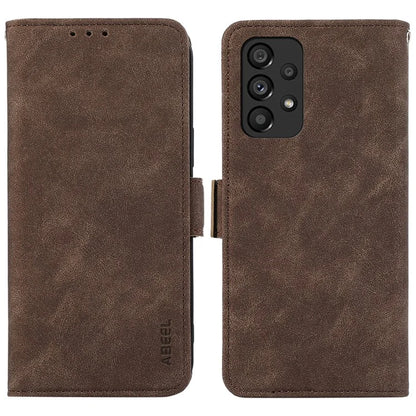 ABEEL For Samsung Galaxy A23 4G / A23 5G (Global Version) Case Side Magnetic Clasp Leather Phone Cover
