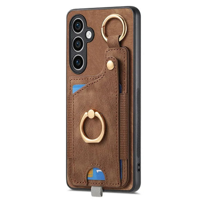 For Samsung Galaxy S23 FE Case Card Slot Kickstand TPU Phone Case