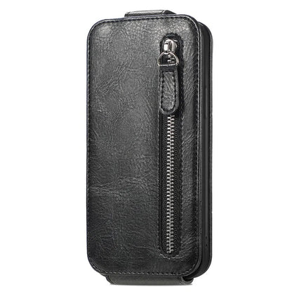 For Samsung Galaxy S23+ Leather Phone Case Vertical Flip Zipper Protection Shell
