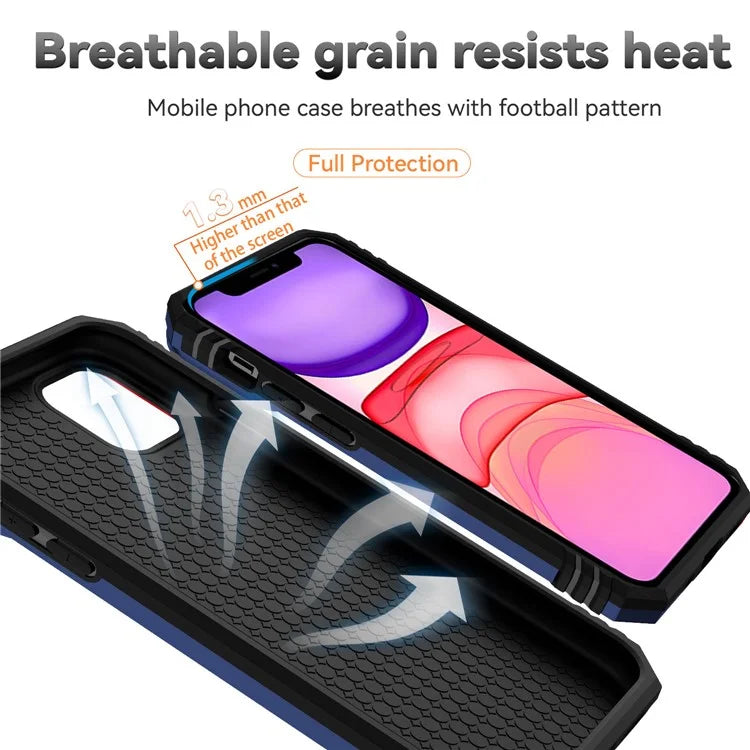 For iPhone 11 Pro Max Case with Camera Slide Protector PC+TPU Kickstand Armour Phone Cover