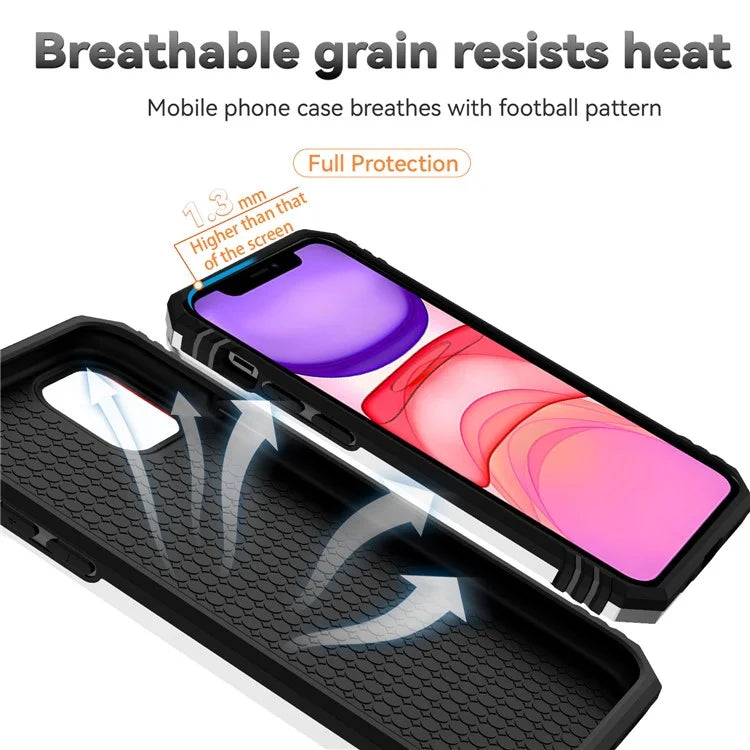 For iPhone 11 Pro Max Case with Camera Slide Protector PC+TPU Kickstand Armour Phone Cover