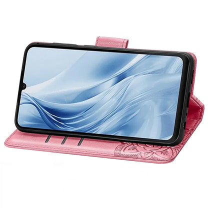 For Xiaomi Redmi 13C 4G / 13C 5G / 13R 5G / Poco M6 5G / Poco C65 4G Phone Stand Case Imprinted Pattern PU Leather Phone Cover