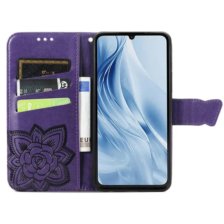 For Xiaomi Redmi 13C 4G / 13C 5G / 13R 5G / Poco M6 5G / Poco C65 4G Phone Stand Case Imprinted Pattern PU Leather Phone Cover