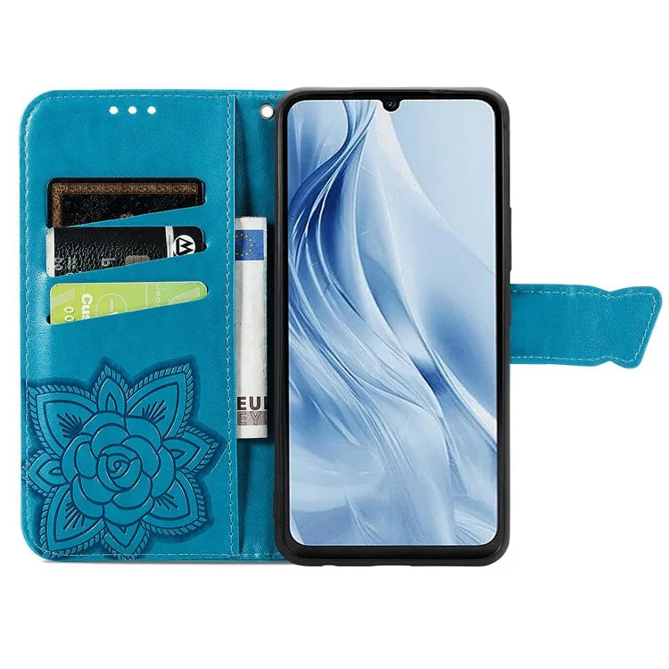 For Xiaomi Redmi 13C 4G / 13C 5G / 13R 5G / Poco M6 5G / Poco C65 4G Phone Stand Case Imprinted Pattern PU Leather Phone Cover
