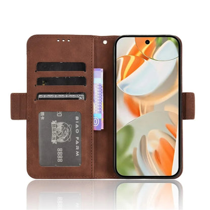 For Google Pixel 9 Pro Case Wallet Card Slots PU Leather + TPU Full Protection Phone Cover
